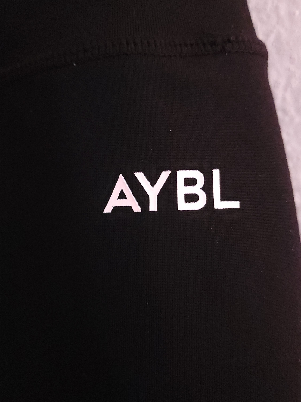 AYBL Training Shorts - Black High-Waisted Gym Workout Shorts - Size Large - Picture 2 of 6